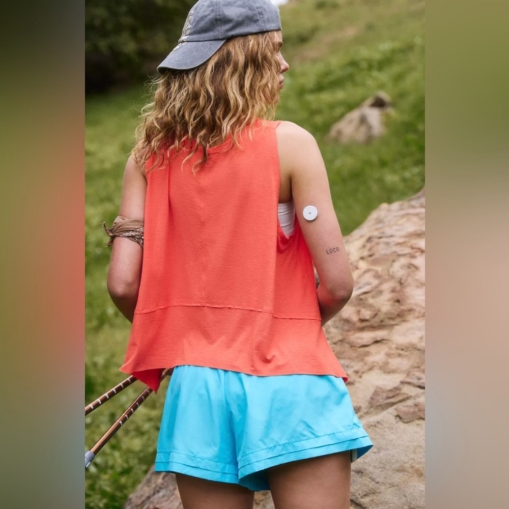 FP Movement Tempo Tank in Scarlet Orange | Large | EUC | Discontinued Color - Picture 4 of 10